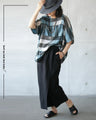 A versatile striped T-shirt with a unique twist that will satisfy your adult fashion sense!