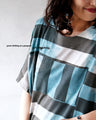 A versatile striped T-shirt with a unique twist that will satisfy your adult fashion sense!
