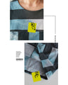 A versatile striped T-shirt with a unique twist that will satisfy your adult fashion sense!