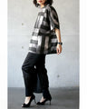 ``OTONA Original'' A versatile striped T-shirt with a unique twist that will satisfy adult fashion enthusiasts!