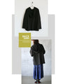 A deep V-neck hoodie that can be layered in spring, autumn, and winter
