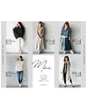 A deep V-neck hoodie that can be layered in spring, autumn, and winter