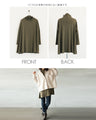 Super comfortable! A ribbed A-line tunic with a turtleneck that you'll want to wear every day