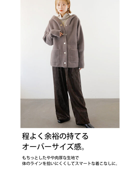 みんながハマったふわすべニットパーカー