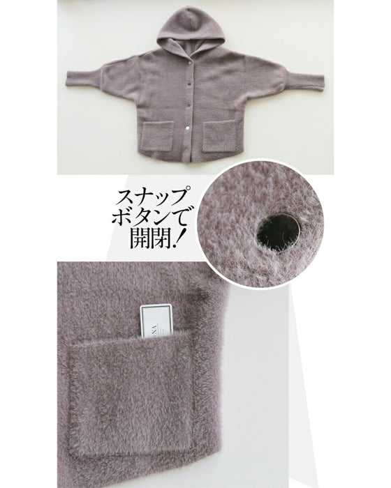 みんながハマったふわすべニットパーカー