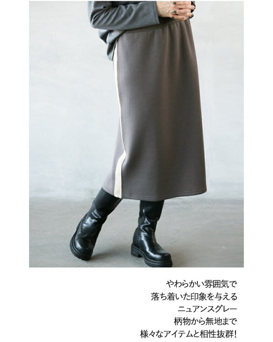A soft and comfortable side line skirt that feels great against your bare skin