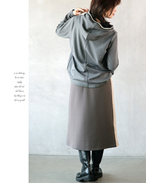 A soft and comfortable side line skirt that feels great against your bare skin