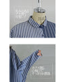 Loosely cute striped shirt