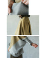The different textures make this faux suede top stand out in khaki