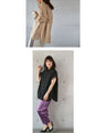 A multi-way blouse that can be worn for a long time