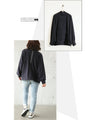 Front and back reversible UV pullover