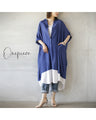 A loose-fitting dress for adults that can be worn in layers.