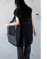 A sheer vest that can be both pretty and cool