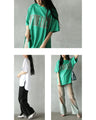 Stylish logo T-shirts in the style of fashion magazines that adults can wear stylishly!