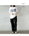 Stylish logo T-shirts in the style of fashion magazines that adults can wear stylishly!