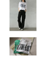 Stylish logo T-shirts in the style of fashion magazines that adults can wear stylishly!