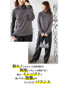otona original tops: Floral shirring that can be the centerpiece of your outfit (gray)