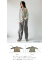 A stylish chiffon blouse with three patterns