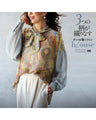 A stylish chiffon blouse with three patterns