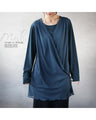 It's easy because it's attached! Ensemble-style tunic