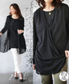 It's easy because it's attached! Ensemble-style tunic