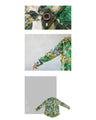 A gorgeous green floral shirt with a bold pattern