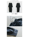 A basic, front and back two-way dress