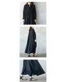 A basic, front and back two-way dress