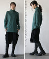 Fluffy and light, addictive turtleneck fleece long sleeve T-shirt