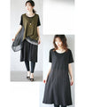 A black khaki set that can be worn alone or layered for a variety of looks