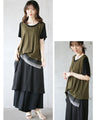 A black khaki set that can be worn alone or layered for a variety of looks