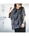 Watercolor Flower Dolman Top