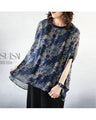 Watercolor Flower Dolman Top