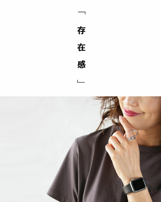 アクセサリーで差をつける個性派リング