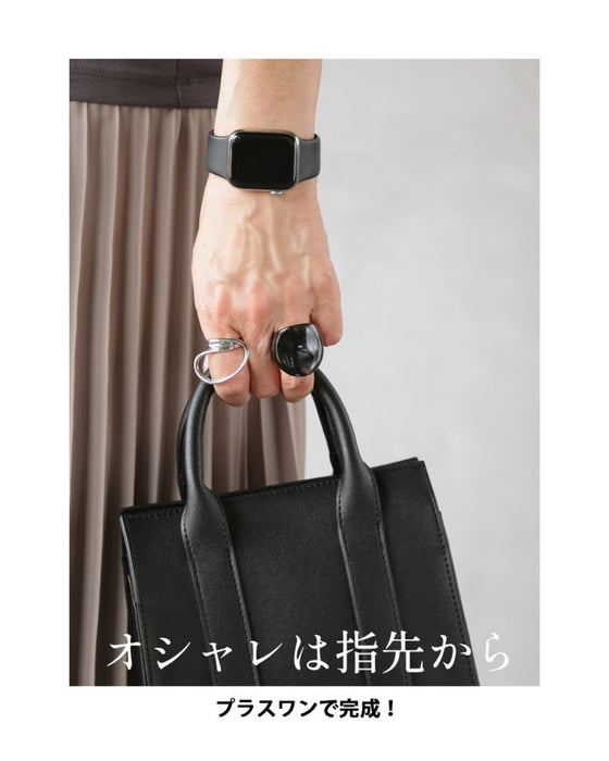 アクセサリーで差をつける個性派リング
