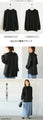 A mature look, two-way front and back, two faces, which one will you choose today? Tops