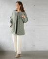 Soft, casual, stylish, not bulky quilted coat
