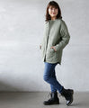 Soft, casual, stylish, not bulky quilted coat