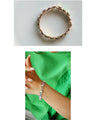 A colorful and magical bejeweled bracelet
