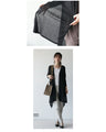 All you need is this slit sheer cardigan