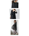All you need is this slit sheer cardigan