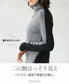 A versatile knit that can be worn both front and back for a slimming look