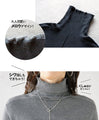 A versatile knit that can be worn both front and back for a slimming look