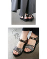 [Outlet item, no returns or exchanges] Sparkling cloth makes sports sandals look so stylish