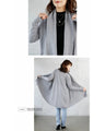 A knit cardigan with a casual yet elegant look, studded with jewels