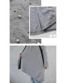 A knit cardigan with a casual yet elegant look, studded with jewels