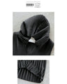 Sweet and cool hoodie pleated dress