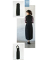 Sweet and cool hoodie pleated dress