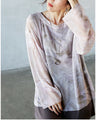 A soft marble sheer top that adults can enjoy