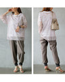 A soft marble sheer top that adults can enjoy